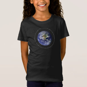 Planet Earth Space - Christian  John 3:16 Religion T-Shirt