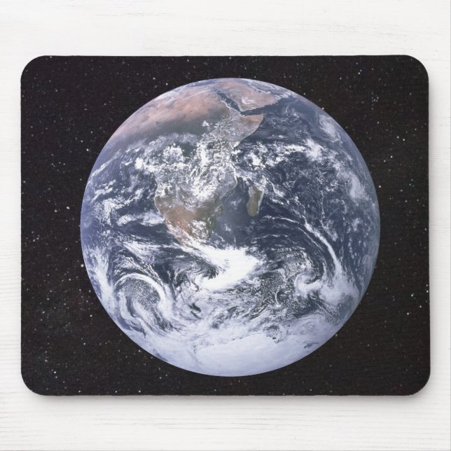 Planet Earth Starry Sky Mouse Pad (Front)