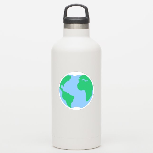 Planet Earth Sticker (Waterbottle)