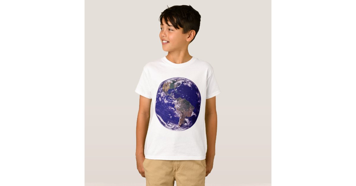 Planet Earth T-Shirt | Zazzle