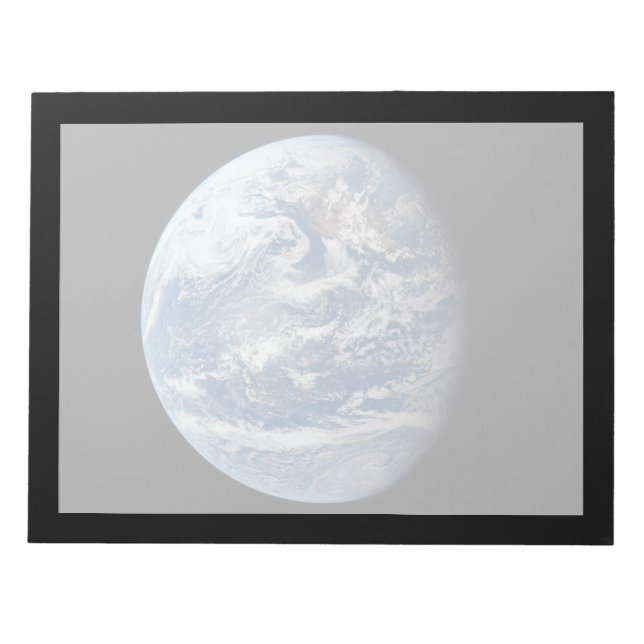 Planet Earth Taken By The Apollo 11 Crew. Notepad (Front)