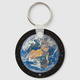 Planet Earth - The Blue Marble (Europe & Africa) Keychain