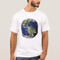 Planet Earth - The Blue Marble (The Americas) T-Sh