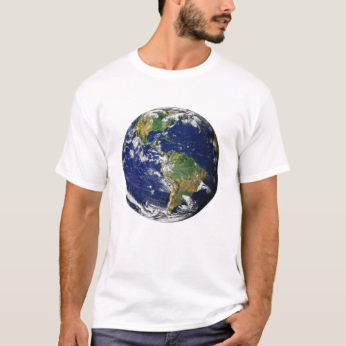 Planet Earth _ The Blue Marble The Americas T_Sh T_Shirt