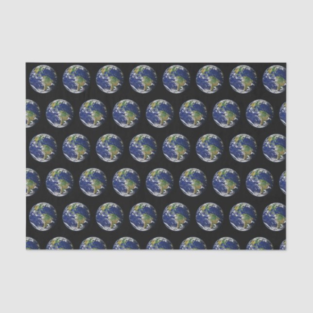 Planet Earth Tissue Paper -  HAMbWG (Front)