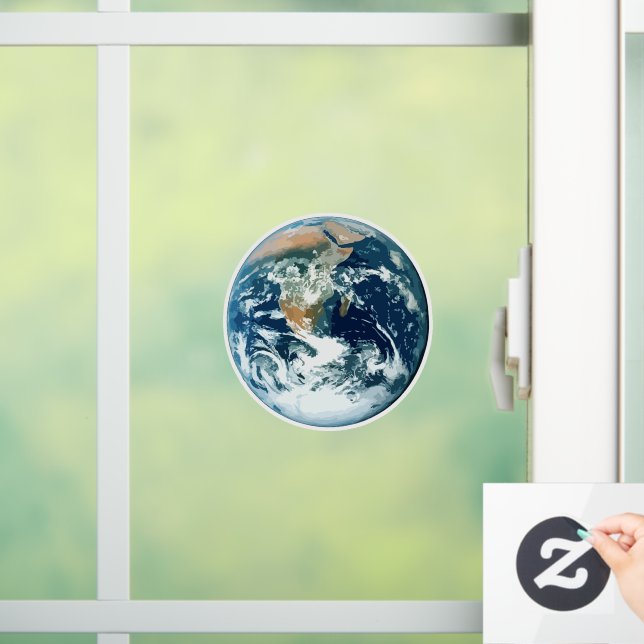 Planet Earth Window Cling (Home)