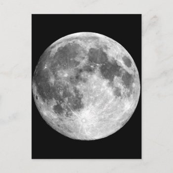 Planet Earth's Moon Natural (solar System) ~ Postcard by TheWhippingPost at Zazzle
