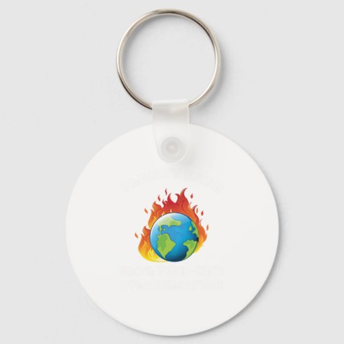 Planet Erde Earth Umweltschutz Environmental Prote Keychain