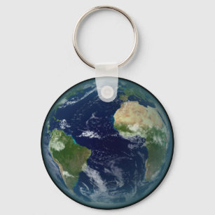 Planet Erde Keychain