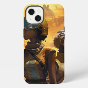 Planet Explorers Afrofuturistic Science Fiction iPhone 13 Case