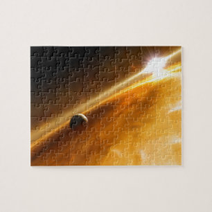 Planet Fomalhaut B Orbiting a Star Jigsaw Puzzle