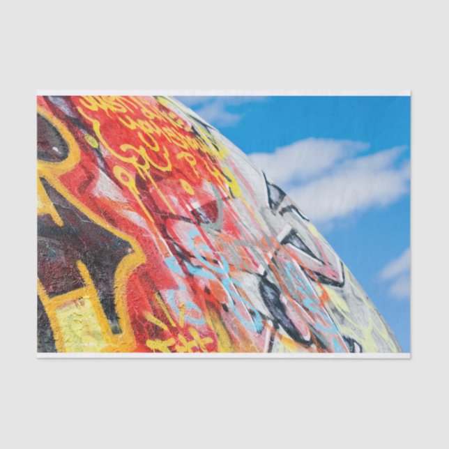 planet graffiti tissue paper (Front)