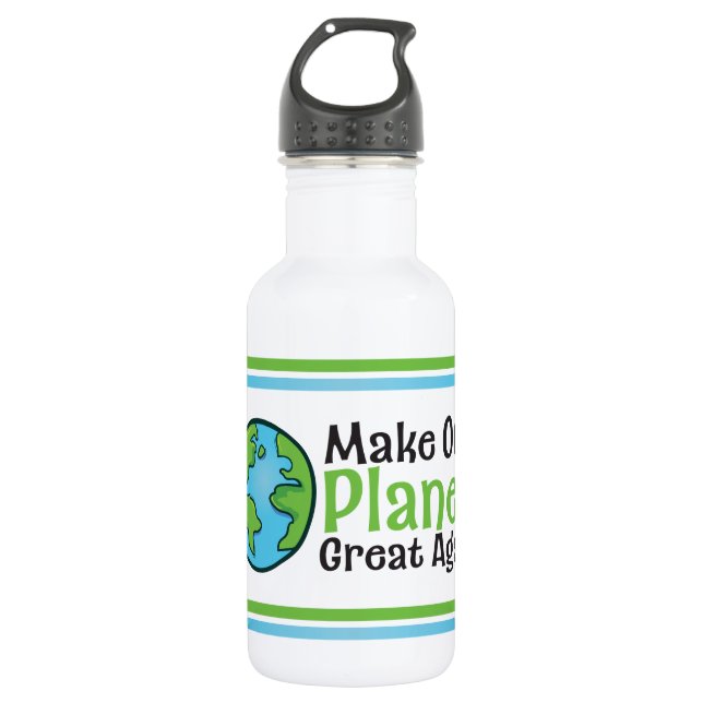 Planet Great Water Bottle (Front)