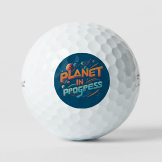 Planet In Progress  Golf Balls