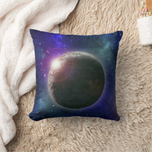 Planet, In The Galaxy, Throw Pillow