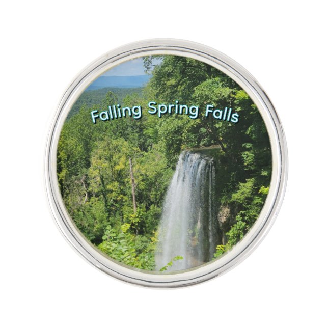 Planet Jill Round Lapel Pin (Front)