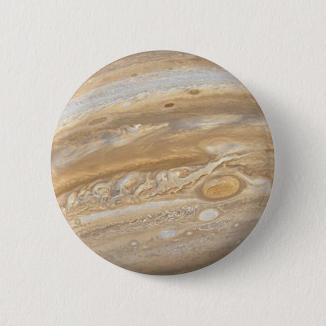 Planet Jupiter Button (Front)