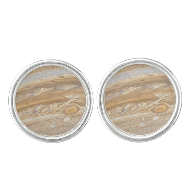 Planet Jupiter Cufflinks (Front)