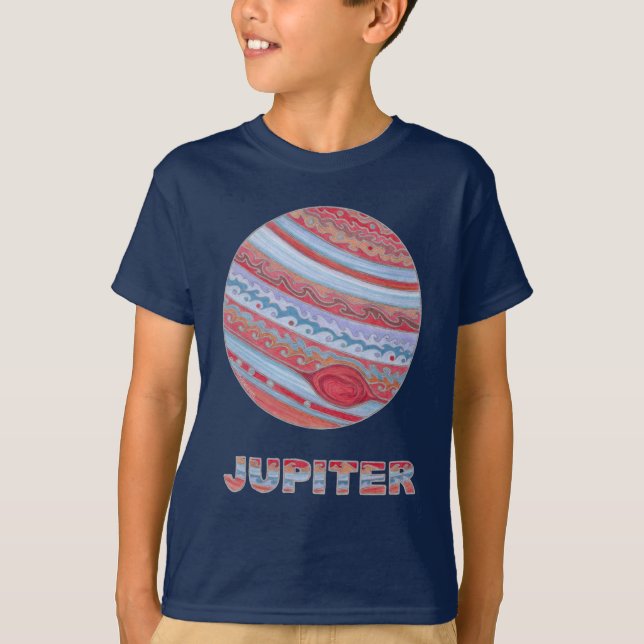 Planet Jupiter Geektastic Shirts And Apparel (Front)