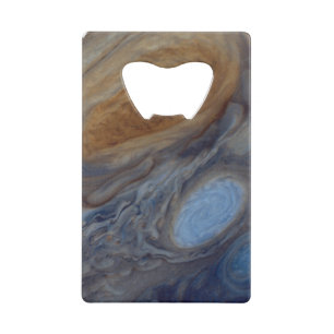Planet Jupiter Great Red Spot Credit Card Bottle Opener