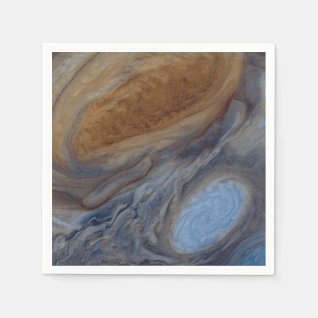 Planet Jupiter Great Red Spot Napkins (Front)