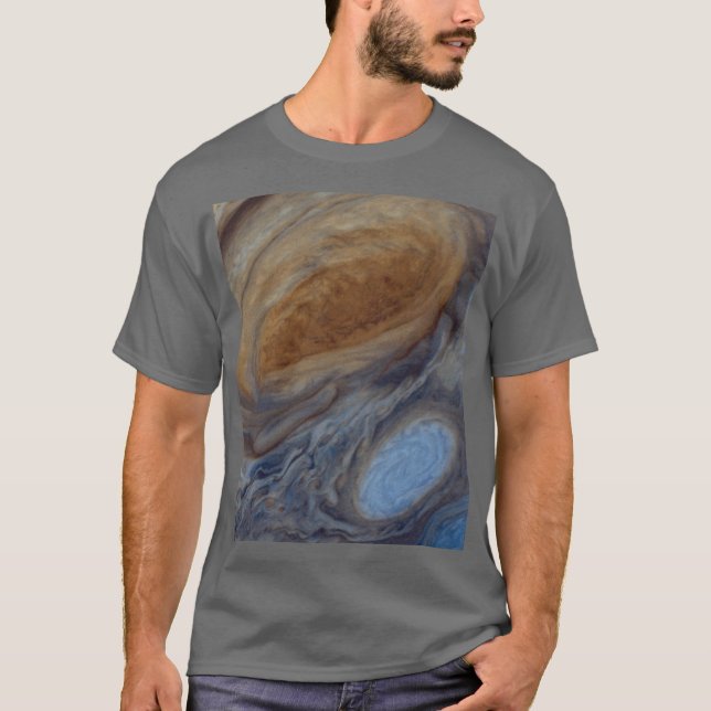 Planet Jupiter Great Red Spot T-Shirt (Front)