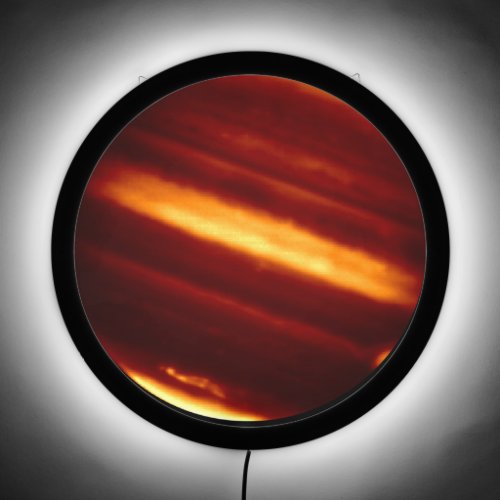 Planet Jupiter in Infrared Light LED Sign