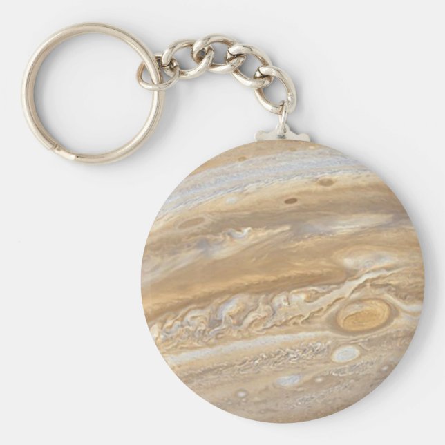 Planet Jupiter Keychain (Front)