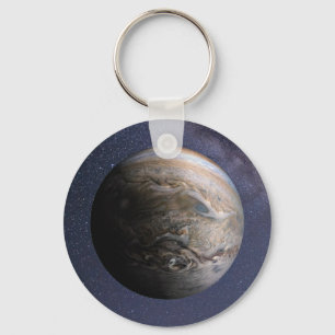 Planet Jupiter Keychain