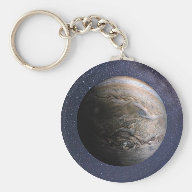 Planet Jupiter Keychain (Front)
