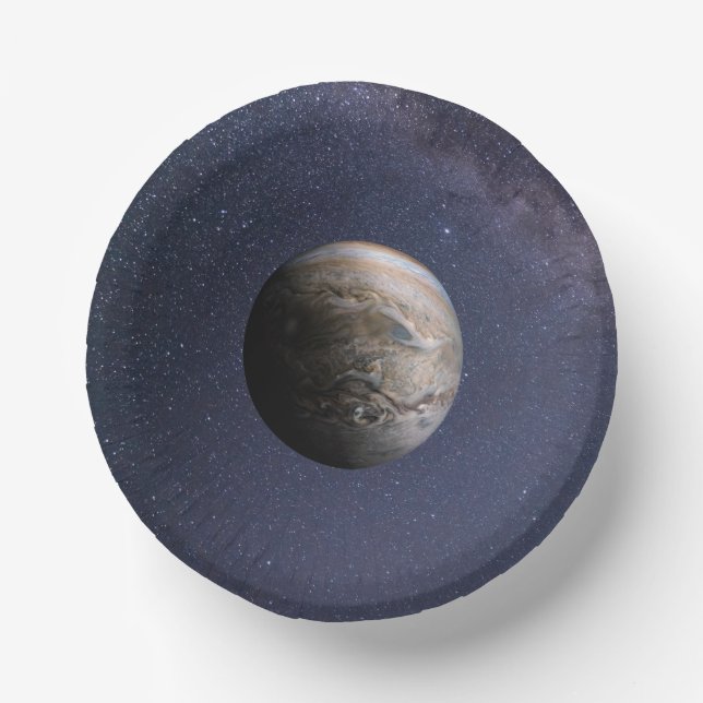 Planet Jupiter Paper Bowls (Front)