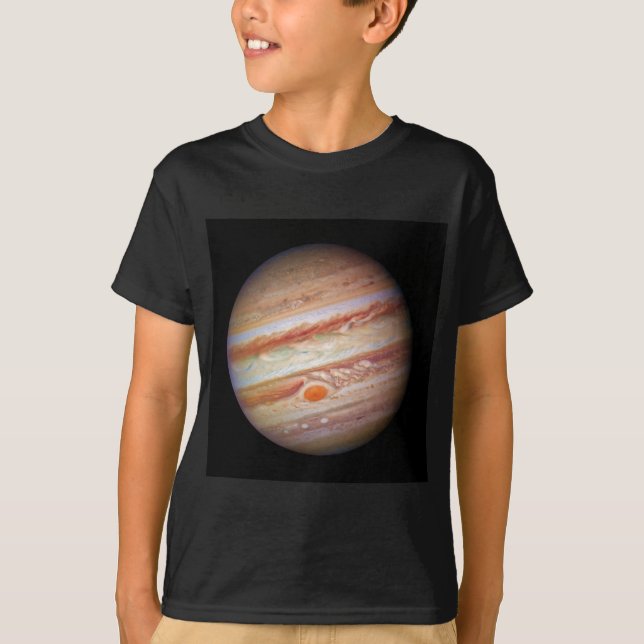 PLANET JUPITER ` red spot head on (solar system) ~ T-Shirt (Front)