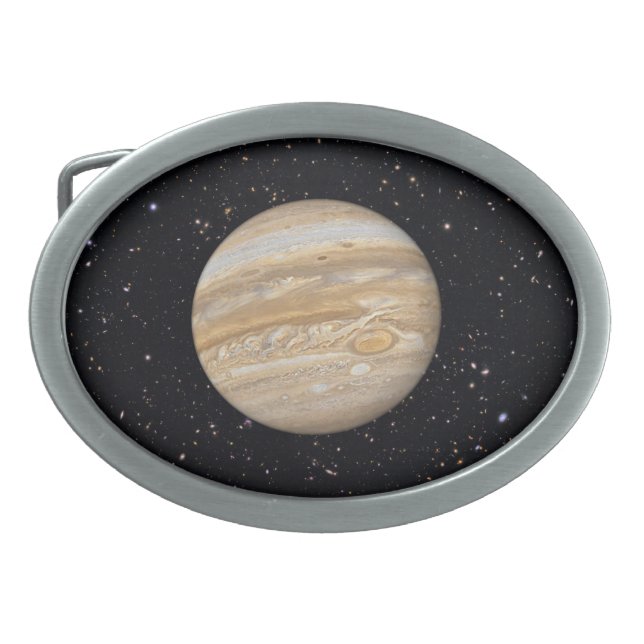 Planet Jupiter Starry Sky Belt Buckle (Front)