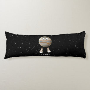 Planet Jupiter & Stars Body Pillow