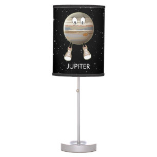 Planet Jupiter & Stars Table Lamp