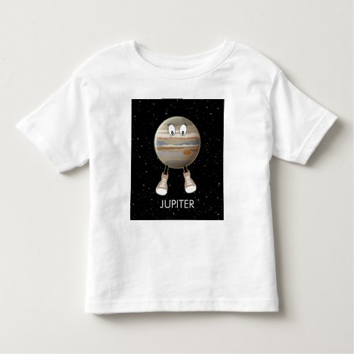 Planet Jupiter  Stars Toddler T_shirt