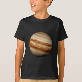 Planet Jupiter V.4 (solar System) ~ T-shirt by TheWhippingPost at Zazzle