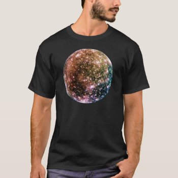 Planet Jupiter's Moon: Callisto T-shirt by TheWhippingPost at Zazzle