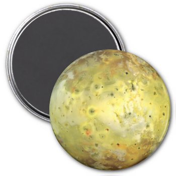 Planet Jupiter's Moon Io True Color (solar System) Magnet by TheWhippingPost at Zazzle