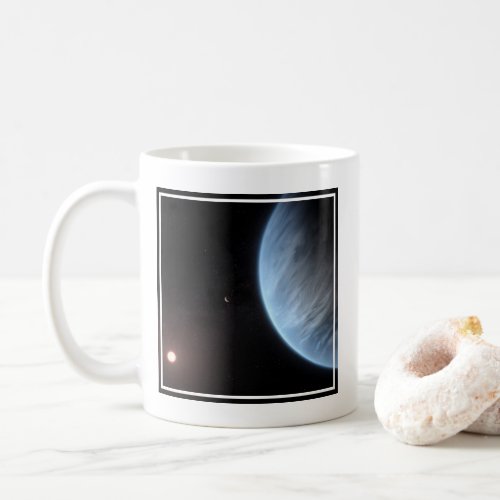 Planet K2_18b Host Star And Accompanying Planet Coffee Mug