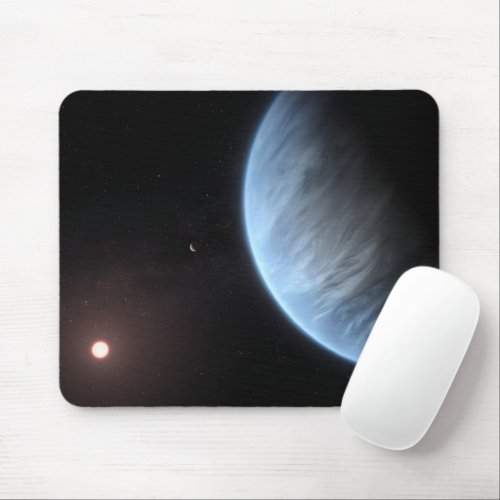 Planet K2_18b Host Star And Accompanying Planet Mouse Pad
