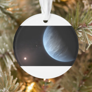 Planet K2-18b, Host Star And Accompanying Planet. Ornament
