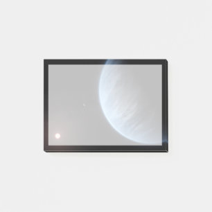 Planet K2-18b, Host Star And Accompanying Planet. Post-it Notes