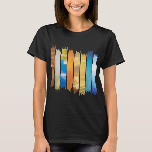 Planet Landscape Astronomy T_Shirt