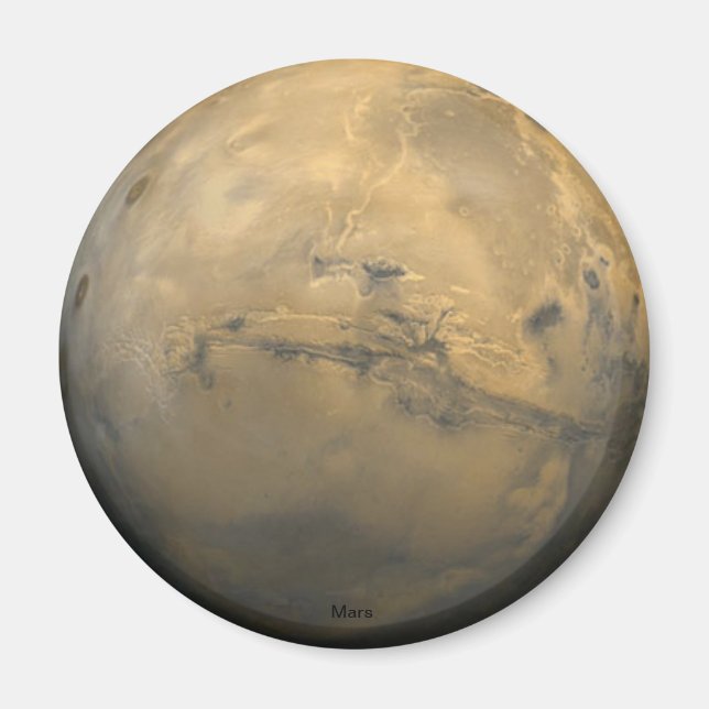 Planet Mars Magnet (Front)