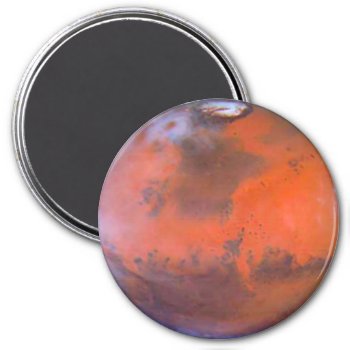 Planet Mars Magnet by interstellaryeller at Zazzle