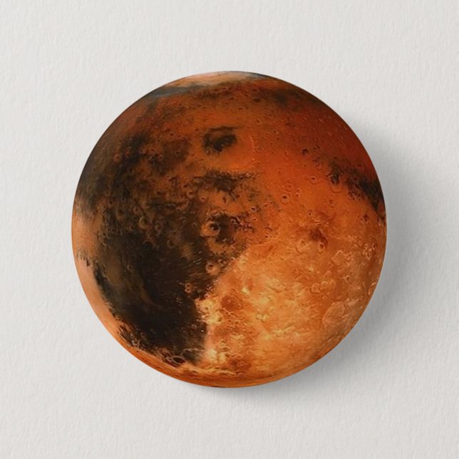PLANET MARS (solar system) ~ Button (Front)
