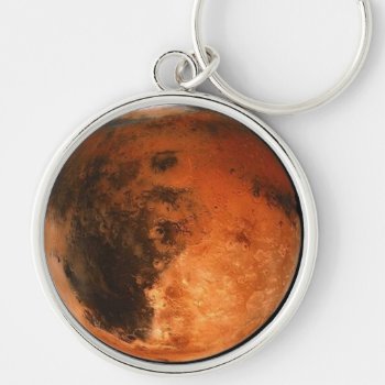 Planet Mars (solar System) ~ Keychain by TheWhippingPost at Zazzle