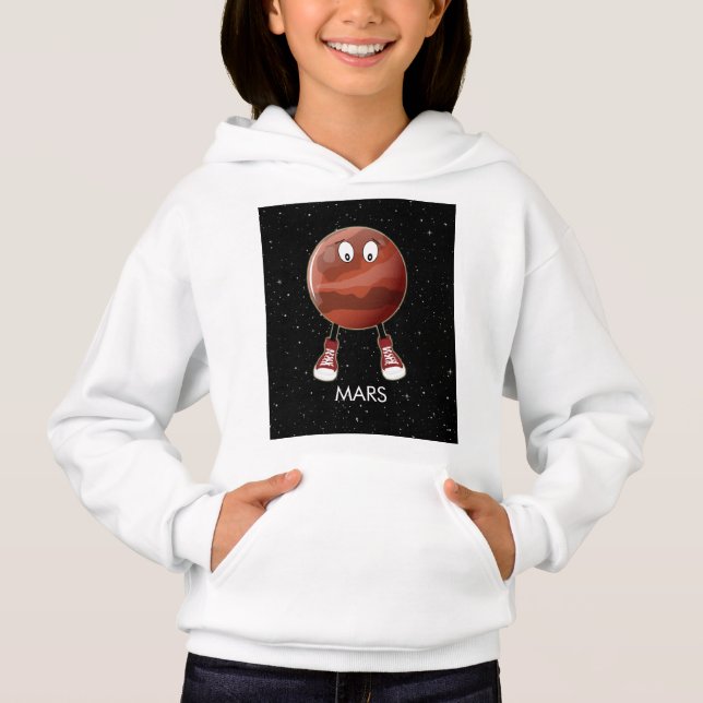Planet Mars & Stars Hoodie (Front)