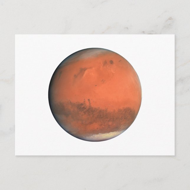 PLANET MARS true color natural (solar system) ~~ Postcard (Front)